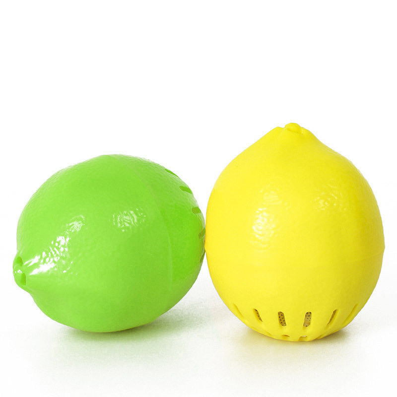 Custom shape lemon Household deodorizer solid air freshener refrigerator deodorant ball