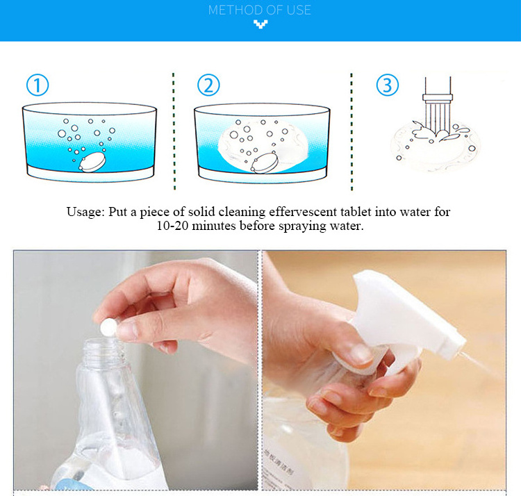 Household cleaning disinfection products anti fog mirror window glass cleaner spray