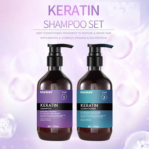 premium keratin hair treatment Hair Products Manufacturer Oem Best Keratin Hair Shampoo And Conditioner for Salon