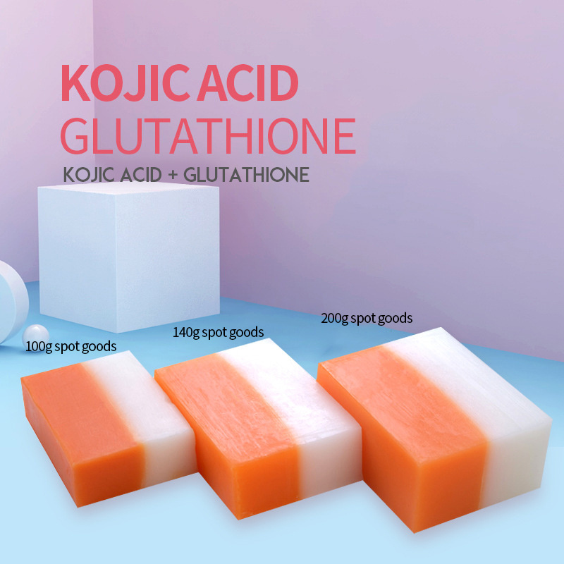 original Solid kojic acid and glutathione soap bar vitamin c Whitening Skin Brightening Kojic Acid Soaps philippines