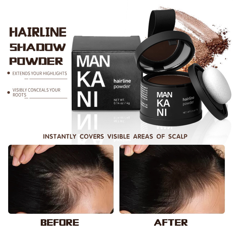 Wholesale Hairline Powder Waterproof With Puff Hair Growth Root Touch Up Color Hairline Shadow Powder