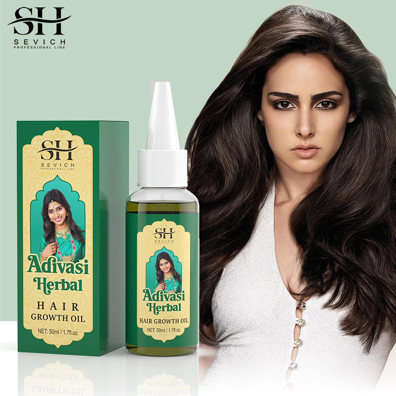 OEM Private Label Natural Adivasi Indian Herbal Hair Growth Oil Anti Loss Hair Treatment Growth Oil For Hair