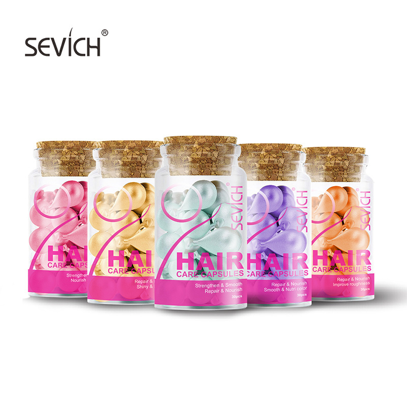 Factory Supply Gummies Hair Treatment Oil Capsule Hair Soften Serum Capsule Ellips Hair Vitamin Oil