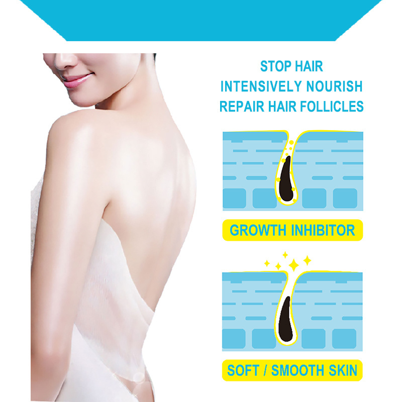 Hot Sale Herbal Moisturizer Body Underarm Painless Whole Body Depilatory Hair Removal Spray