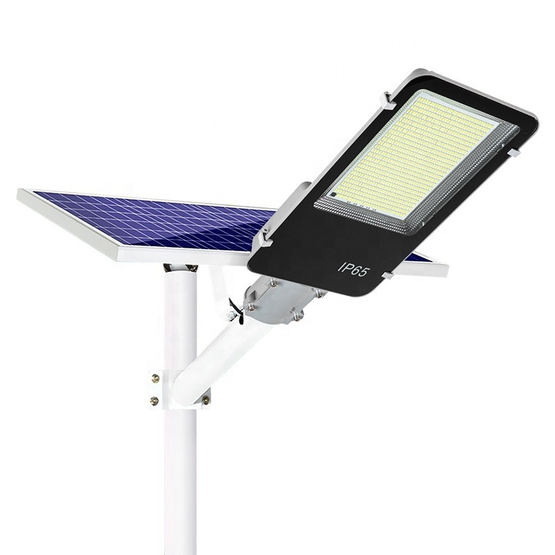 Aluminum Solar Street Light With Remote Control Outdoor Ip65 Waterproof 100w 300w 500w 1000w Farola Solar Led Solar Street Light