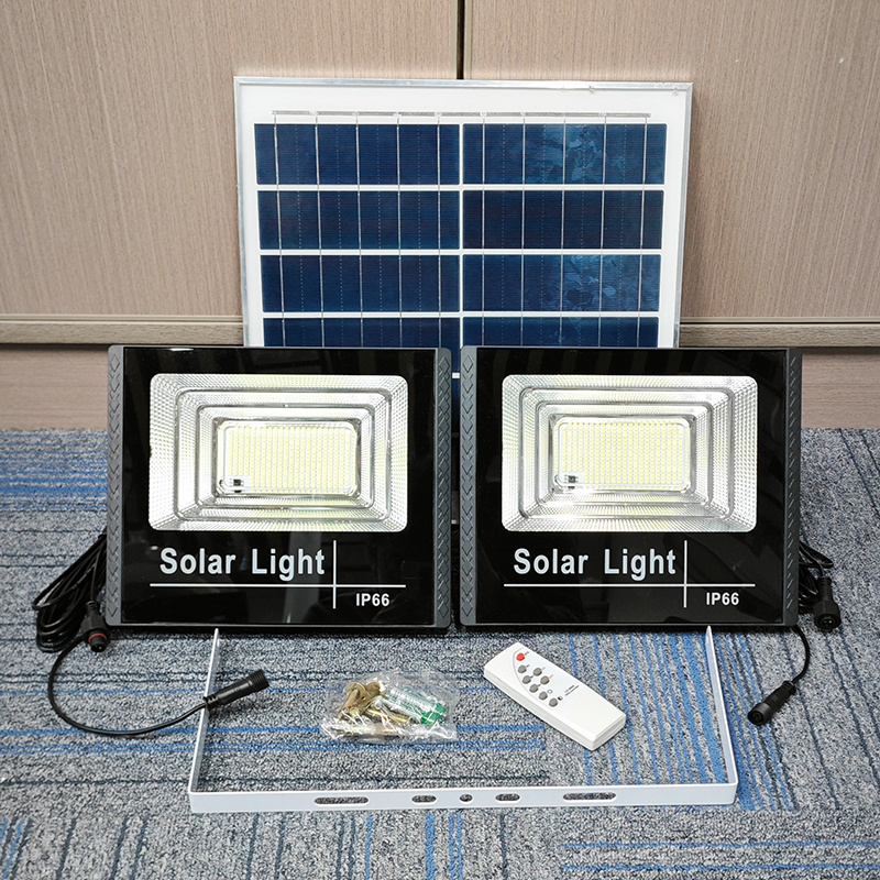 Factory Direct Waterproof Ip66 Ip67 Integrated Outdoor Floodlight Lamp Stadium 200w 300w 500w 700w Led Solar Flood Light