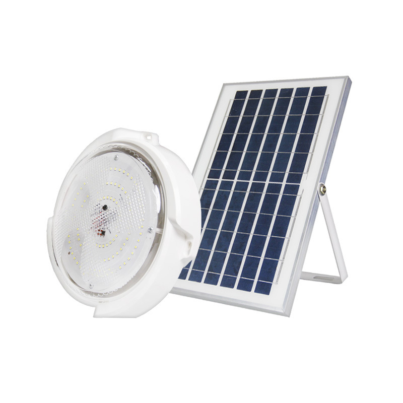 200W Indoor Solar ceiling light with remote control solar circular lamp for home