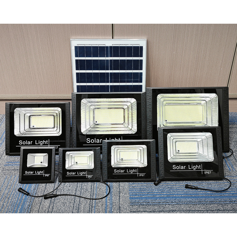 Waterproof IP67 ABS Solar Garden Light Stadium Lamp 10W 30W 50W 100W 200W 300W 500W 700W 1000W LED Outdoor Solar Flood Lights