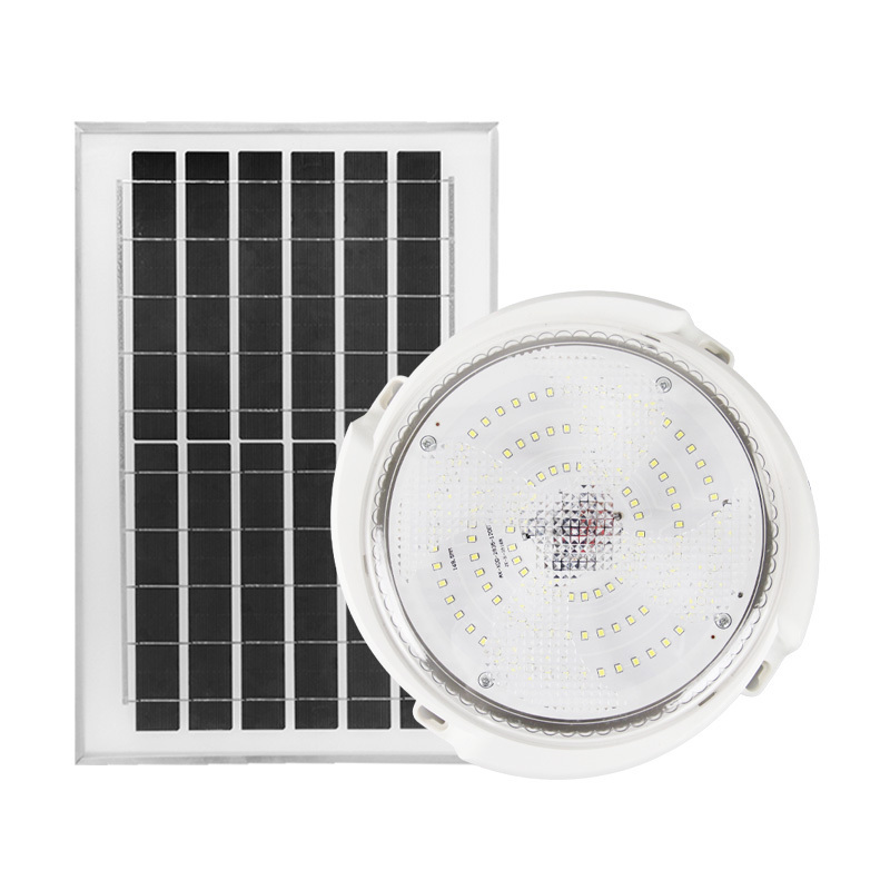 200W Indoor Solar ceiling light with remote control solar circular lamp for home