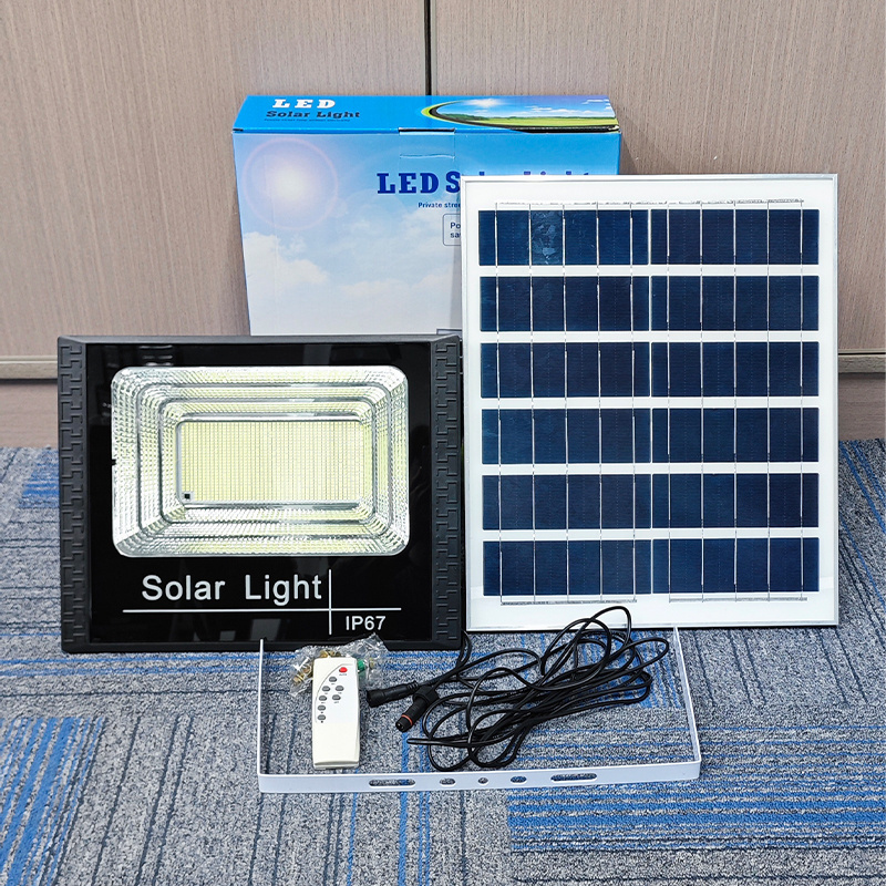 Waterproof IP67 ABS Solar Garden Light Stadium Lamp 10W 30W 50W 100W 200W 300W 500W 700W 1000W LED Outdoor Solar Flood Lights