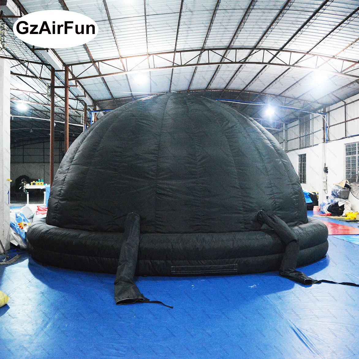 Factory custom large outdoor inflatable projection tent planetarium tent igloo for sale