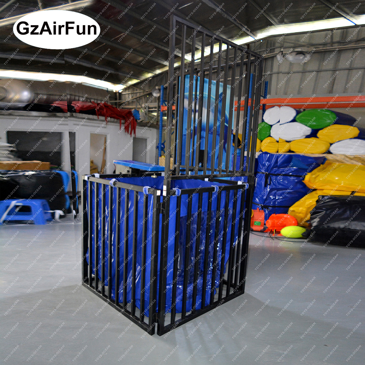 Cheap Factory inflatable dunk tank for sale dunking booth machine