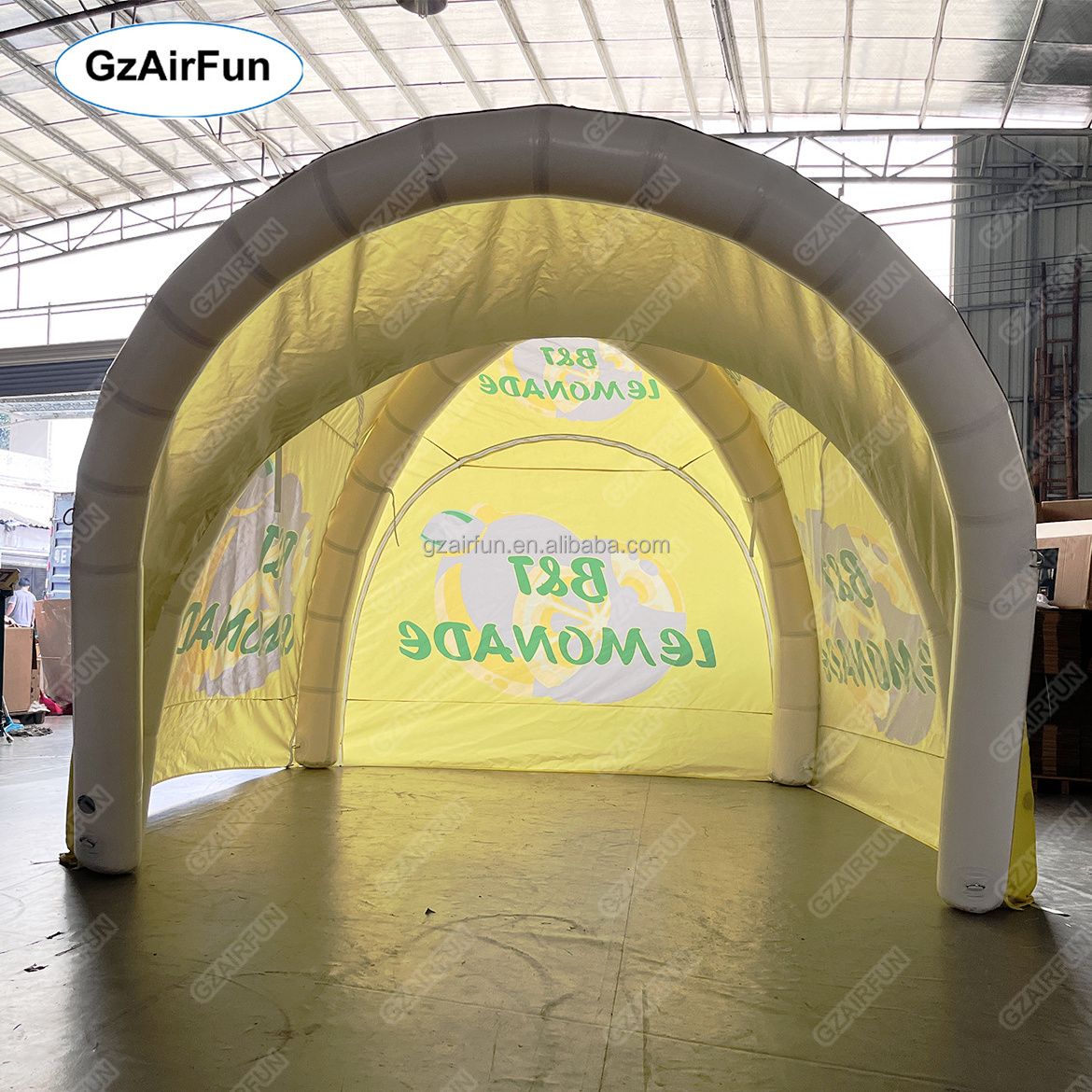 Customized Black Giant Outdoor Gazebo Advertising Dome Event Tent For Events large Inflatable Tent