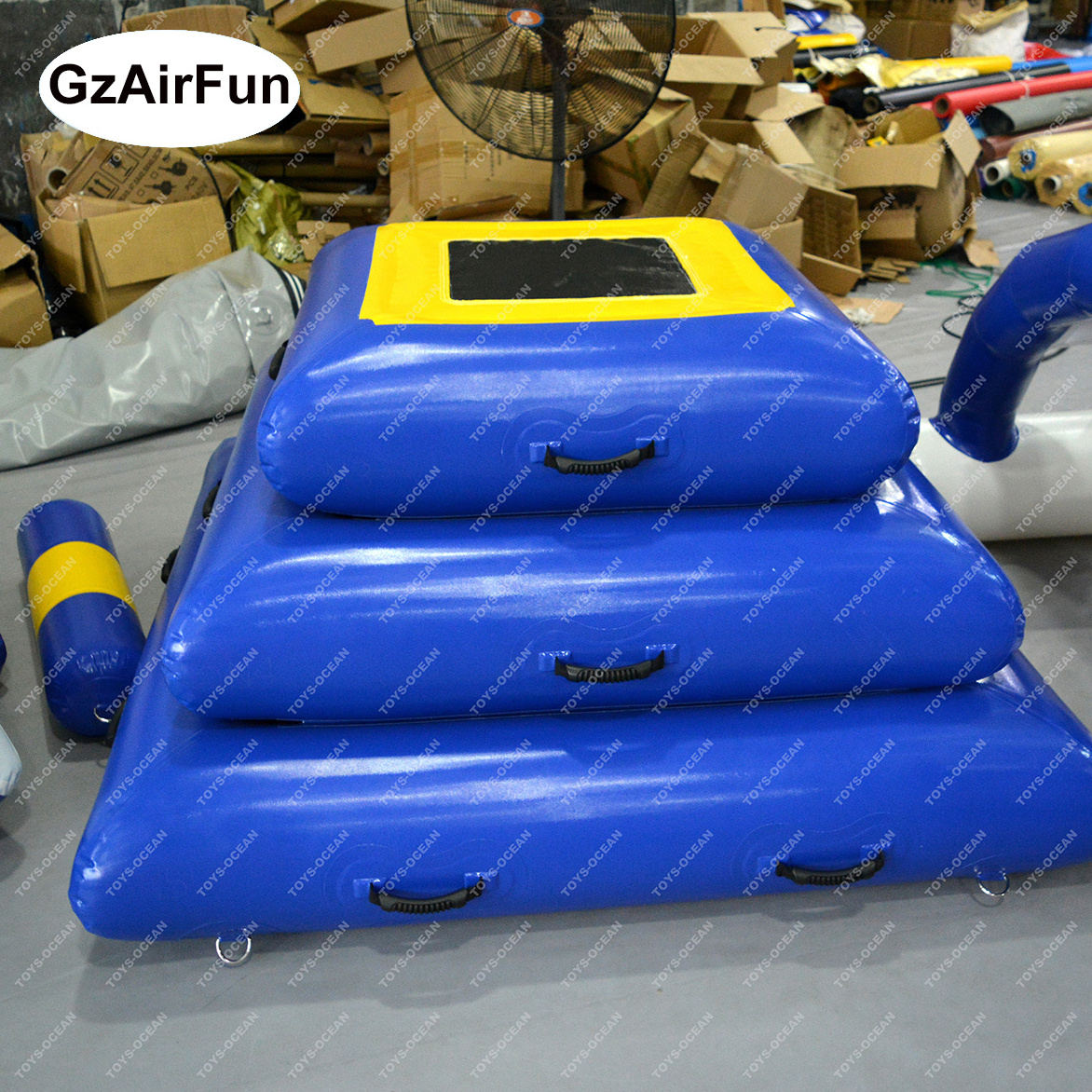 Custom Mini Indoor Inflatable Water Park for Kids Commercial Obstacle Course Water Slide for Beach Amusement