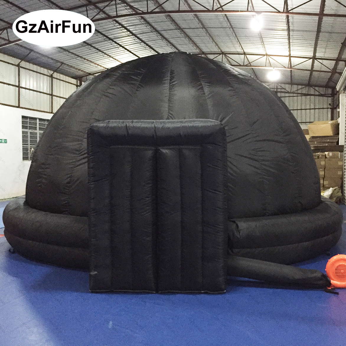 Factory custom large outdoor inflatable projection tent planetarium tent igloo for sale