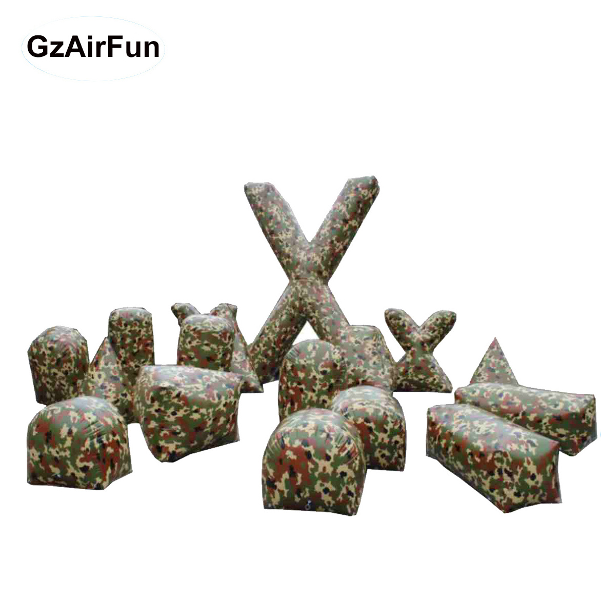 PVC inflatable bunker  paintball bunkers