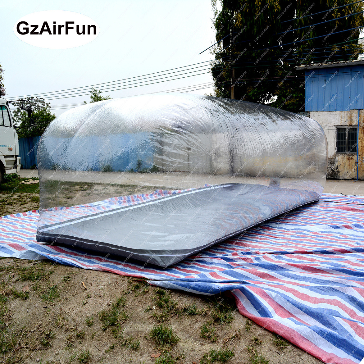 Factory Wholesale Car Tent Inflatable Car Cover Dustproof Garage