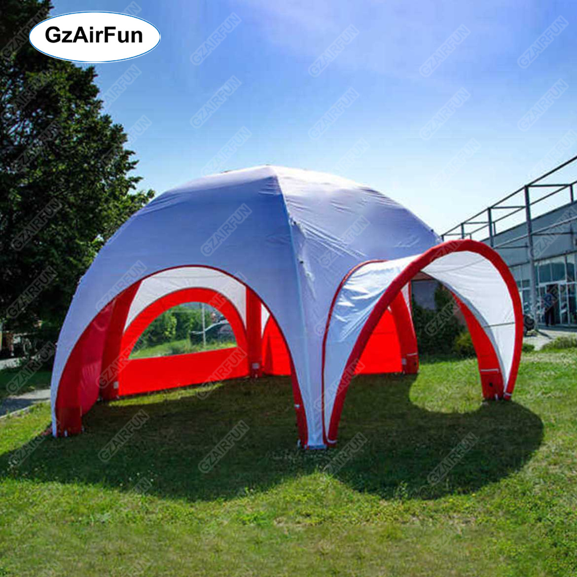 Customized Black Giant Outdoor Gazebo Advertising Dome Event Tent For Events large Inflatable Tent