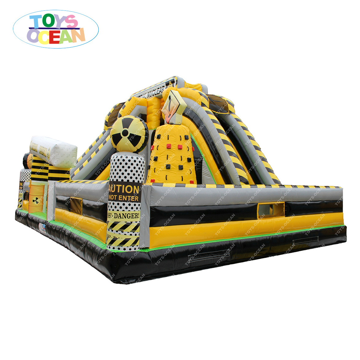 New style outdoor playground children's inflatable slide bouncing castle combination amusement park