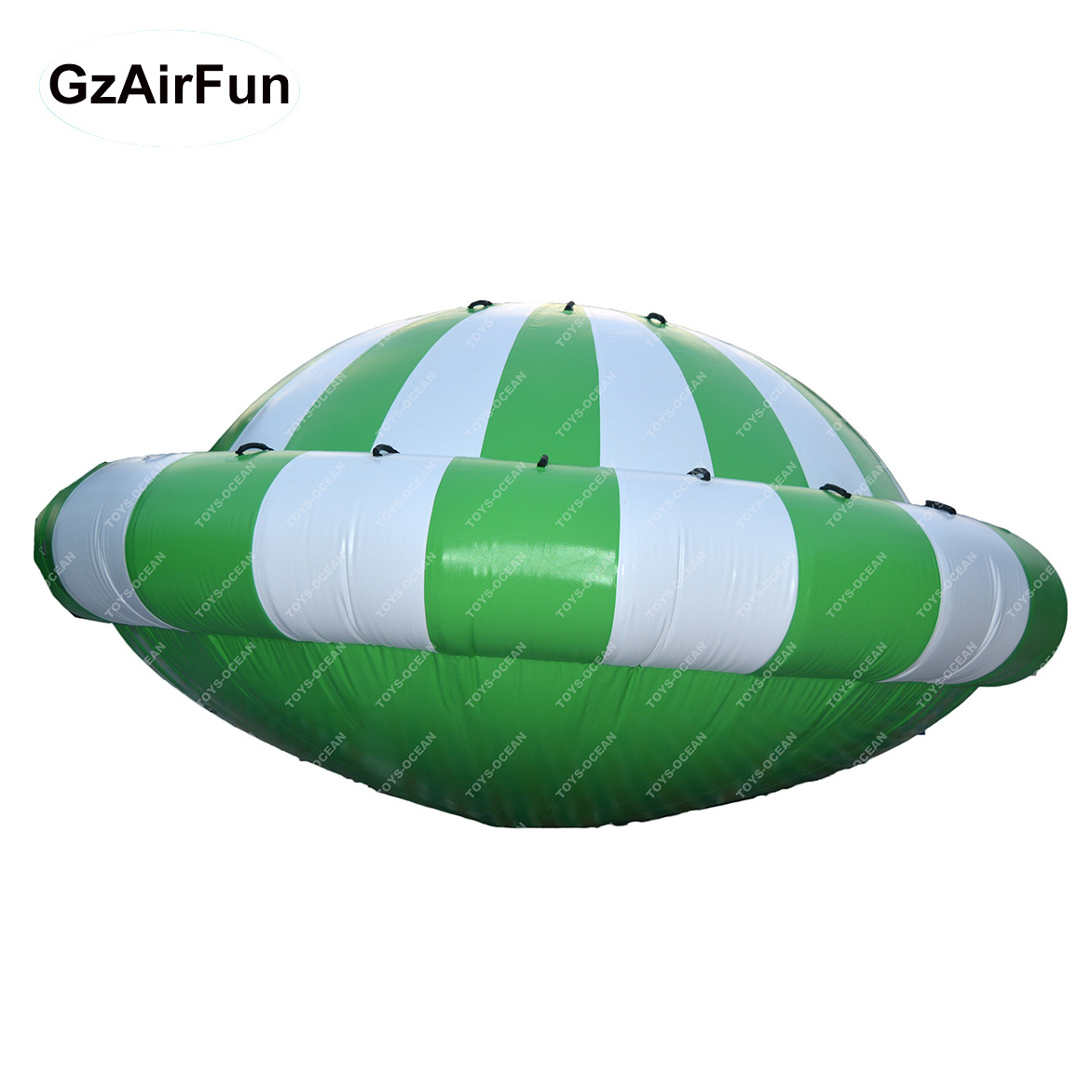 2023 new Inflatable Disco Boat Crazy UFO Inflatable Flying Boat For Water Sport Game