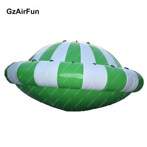 2023 new Inflatable Disco Boat Crazy UFO Inflatable Flying Boat For Water Sport Game