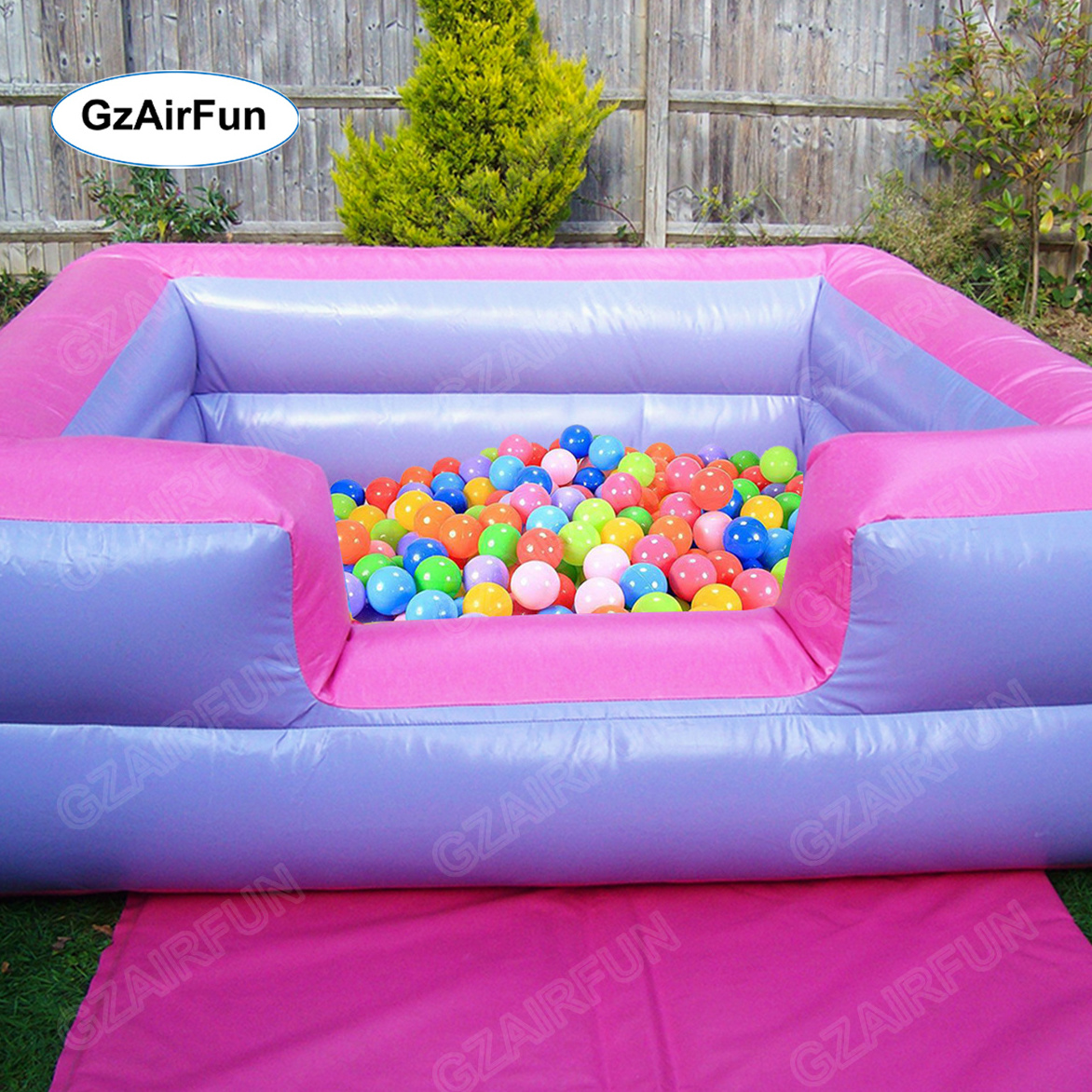 Portable Inflatable Ball Pit Soft Play Rides Ball Pool Kids Amusement Park