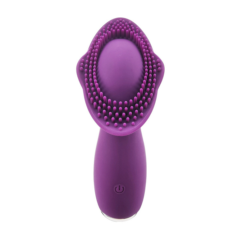 Silicone Head Massager Multi-function Electric Waterproof Cleansing Brush body Massage Brush