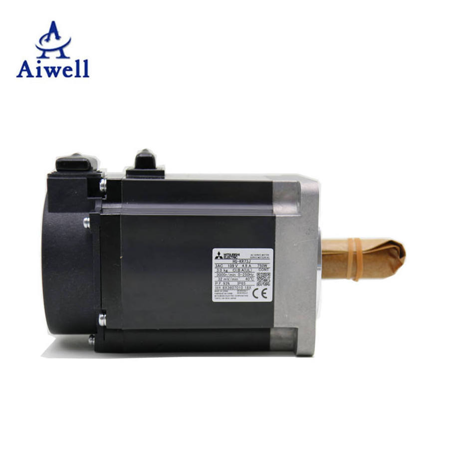 Heavy Duty High Temperature Large Mitsubishi 750 Watt Servo Motor HG-KR73J For Industrial Robot Arm