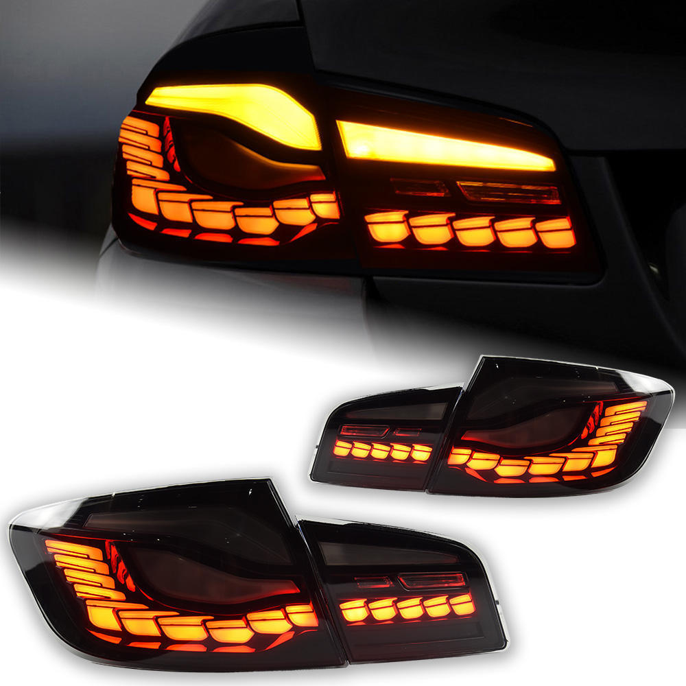 Car Lights for BMW F10 F18 LED Tail Lamp GTS Design 520i 525i 530i 528i M5 Tail Light Drl Rear Stop Brake Automotive Accessories