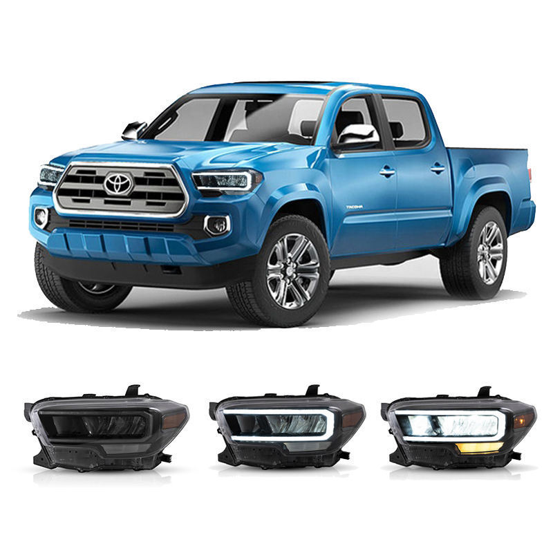 For Toyota Tacoma N3 Full LED Front Light 2015 2016 2017 2018 2019 2020 Headlights