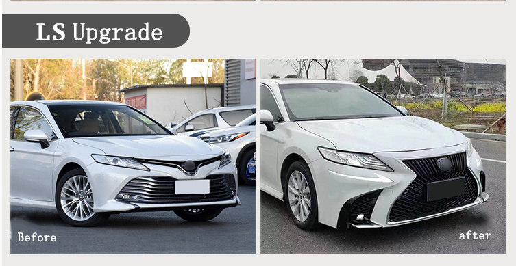 Luxury style Car front bumper upgrade body kit for Camry 2018-2020