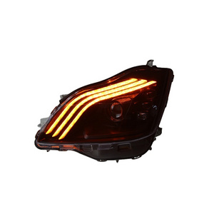 new pattern led For Toyota Crown 2003-2008 Year Full LED Headlights Front Lamp With Sequential Turn Signal Light