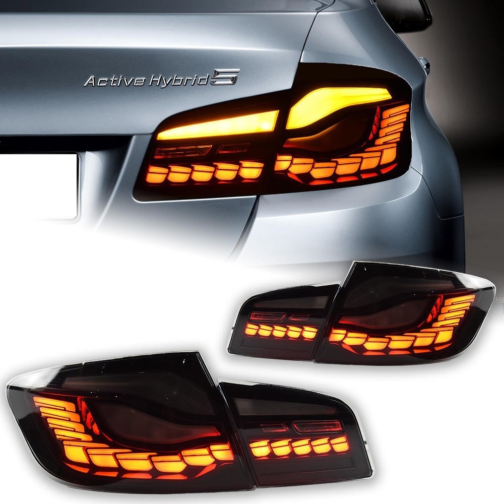 Car Lights for BMW F10 F18 LED Tail Lamp GTS Design 520i 525i 530i 528i M5 Tail Light Drl Rear Stop Brake Automotive Accessories