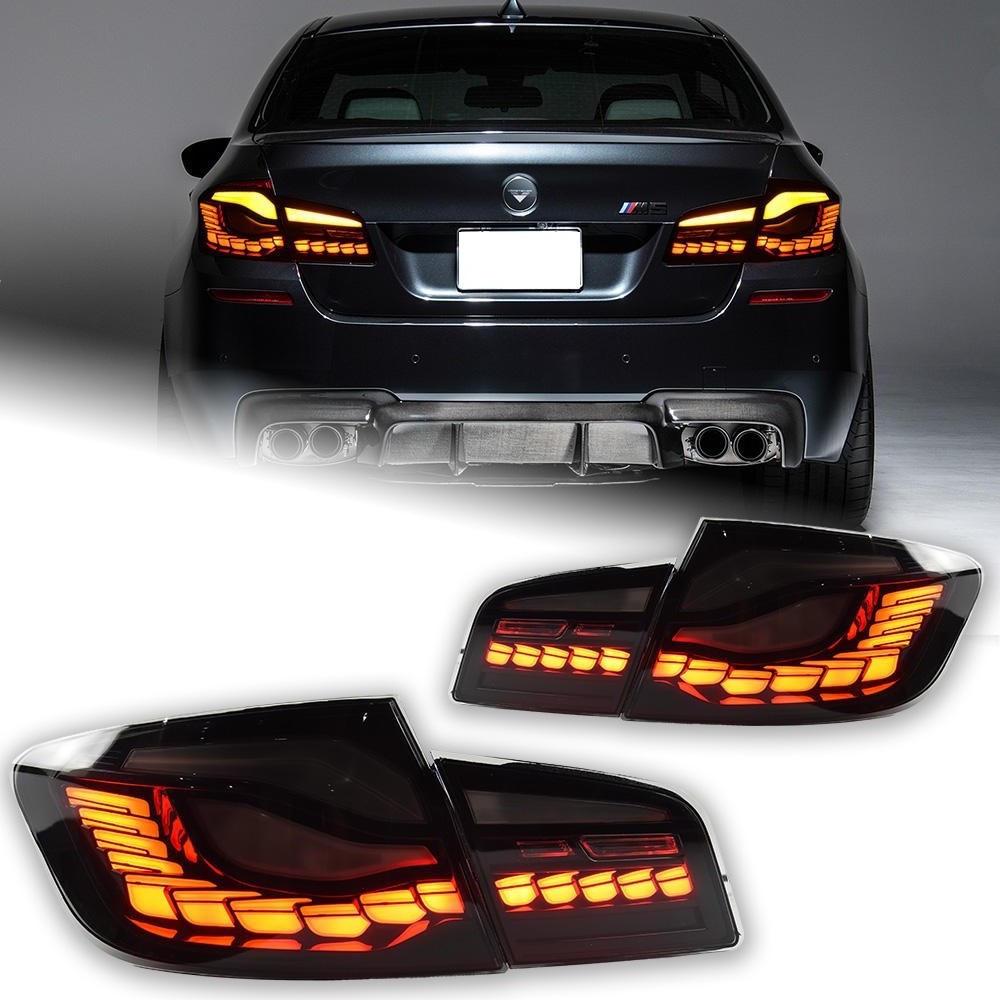 Car Lights for BMW F10 F18 LED Tail Lamp GTS Design 520i 525i 530i 528i M5 Tail Light Drl Rear Stop Brake Automotive Accessories