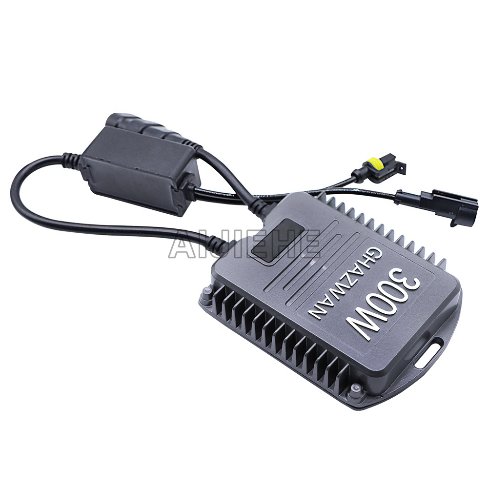 HID xenon lamp ballast 300W 12V 1 second quick start car HID xenon ballast car headlight H1 H4 H7 H11 9005 bulb