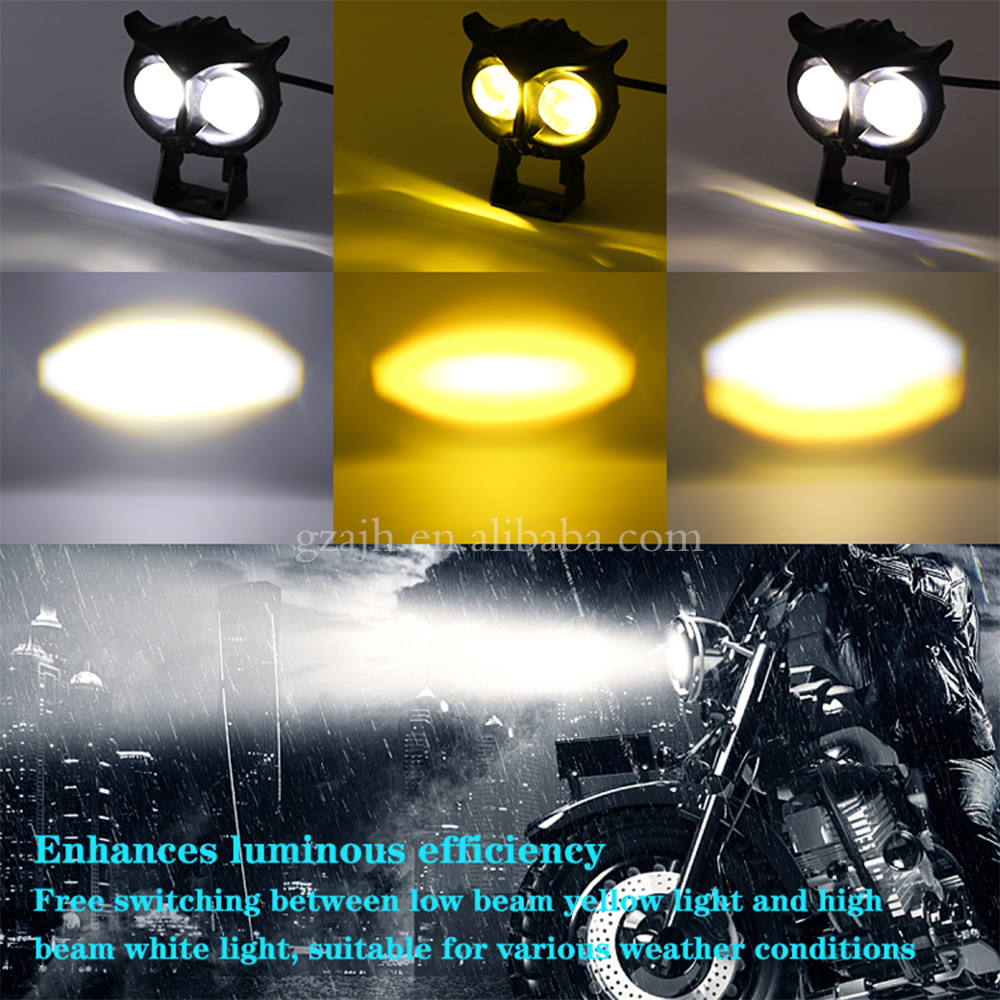 led fog lights white yellow bright led lens laser led projector headlight 24v led work lamp led lights for motorcycle truck jeep