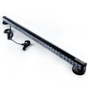 LED double-sided light bar 72W traffic advisor sign emergency warning strobe light car truck