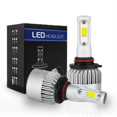 new original Auto S2 h4 LED Headlight COB Car h1 h7 h3 h11 LED Headlight Bulbs 72W 8000LM LED Headlight 9005 9006 led