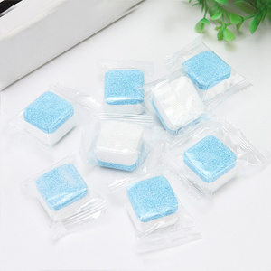 Washing Machine Cleaner Deep Cleaning Tablets Drum cleaner housewife 15g blue and white tablets cleaner