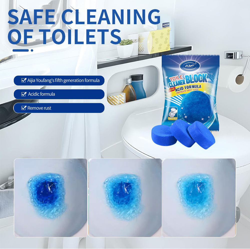 Avoid rust toilet bowl cleaner tablet 50g a pc lasting 5-7days