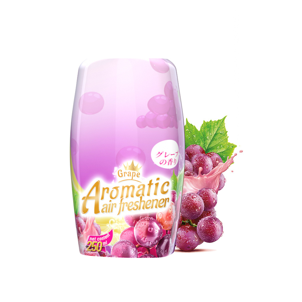 250ml home office car air freshener fragrance grape pineapple peach gardenia four scent choice bathroom deodorizer