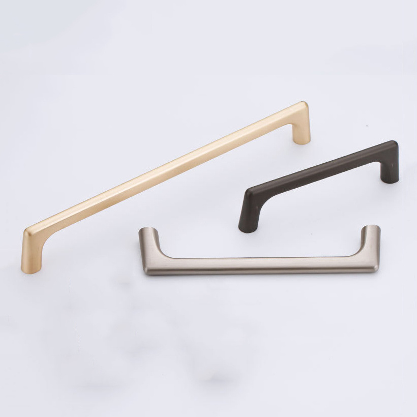 RHETECH ODM/OEM Brushed Nickel Kitchen Hardware Pulls Mid Century Drawer Pulls Satin Furniture Hardware Gold Hardware Pulls