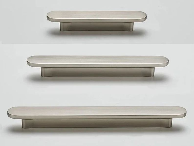 RHETECH Brushed Cabinet Handles Silver Dresser Drawer Handles Kitchen Cabinet Handles Furniture Handles Wholesale