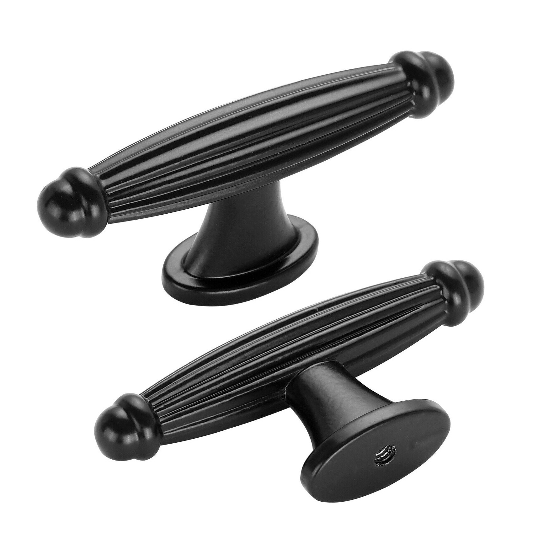 RHETECH Manufacturers Wholesale Professional Chrome Cabinet Pulls Rustic Drawer Pulls Home Hotel Antique Black Drawer Pulls