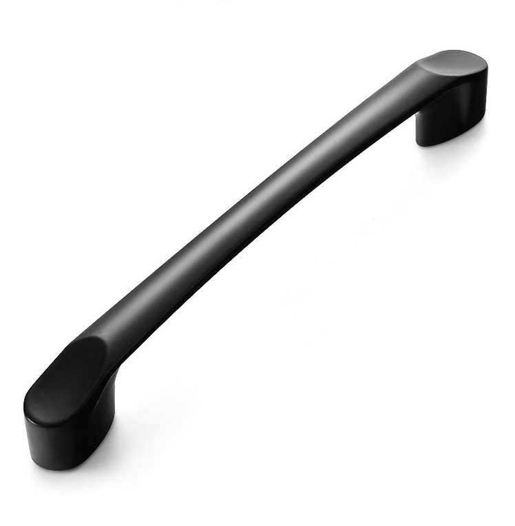 RHETECH South American Classic Furniture Accessories Black Kitchen Cabinet Pulls Hardware Appliance Pulls Black Cup Handles