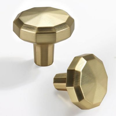 RHETECH Modern Design Brass Handles Kitchen Gold Drawer Knobs Dresser Gold Cabinet Drawer Knob Gold Drawer Knobs