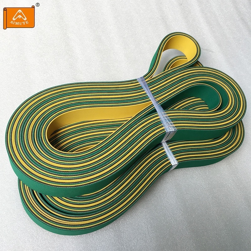 AIMUTE High Speed Industrial Rubber Nylon Sandwich Transmission Flat Belt Polyamide Conveyor Belt