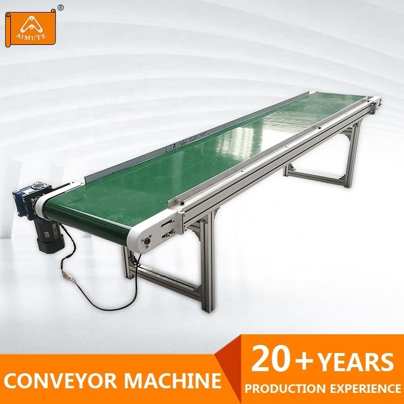 AITUO Automatic Powered Motor Green Pvc Belt Conveyor Production Assembly Line Machine