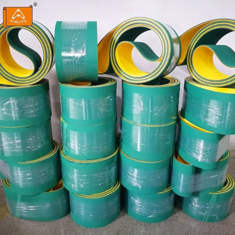 AIMUTE High Speed Industrial Rubber Nylon Sandwich Transmission Flat Belt Polyamide Conveyor Belt