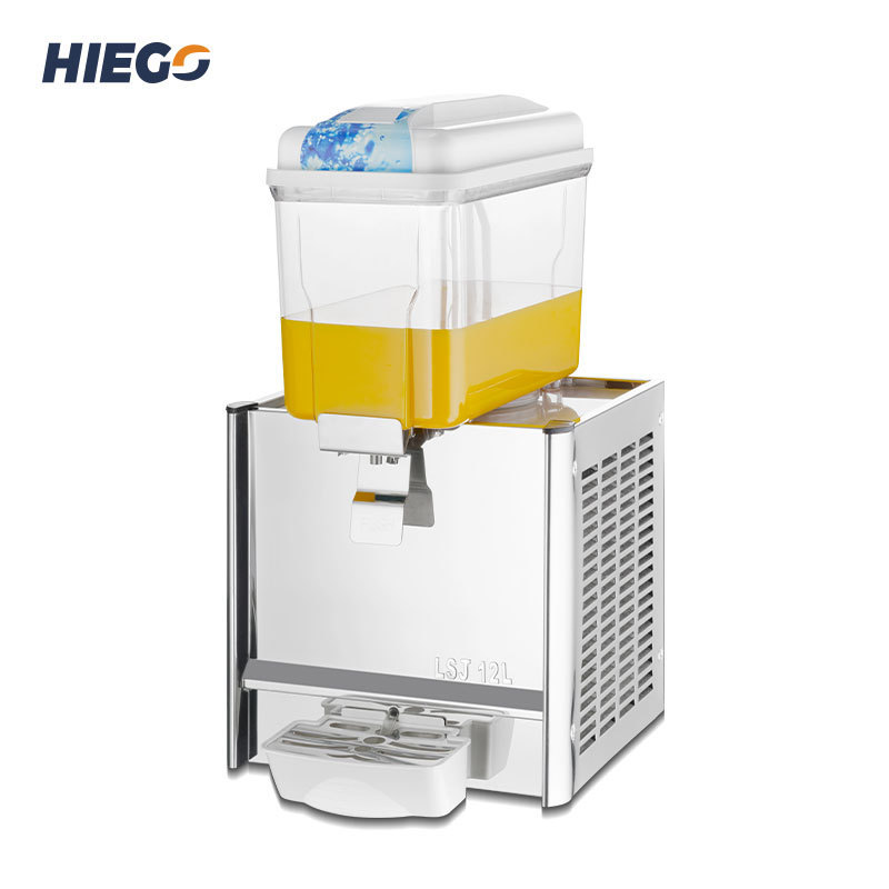 Commercial High Quality 2 Tanks Cold Juice Dispenser Beverage/Large Capacity Drink Dispenser